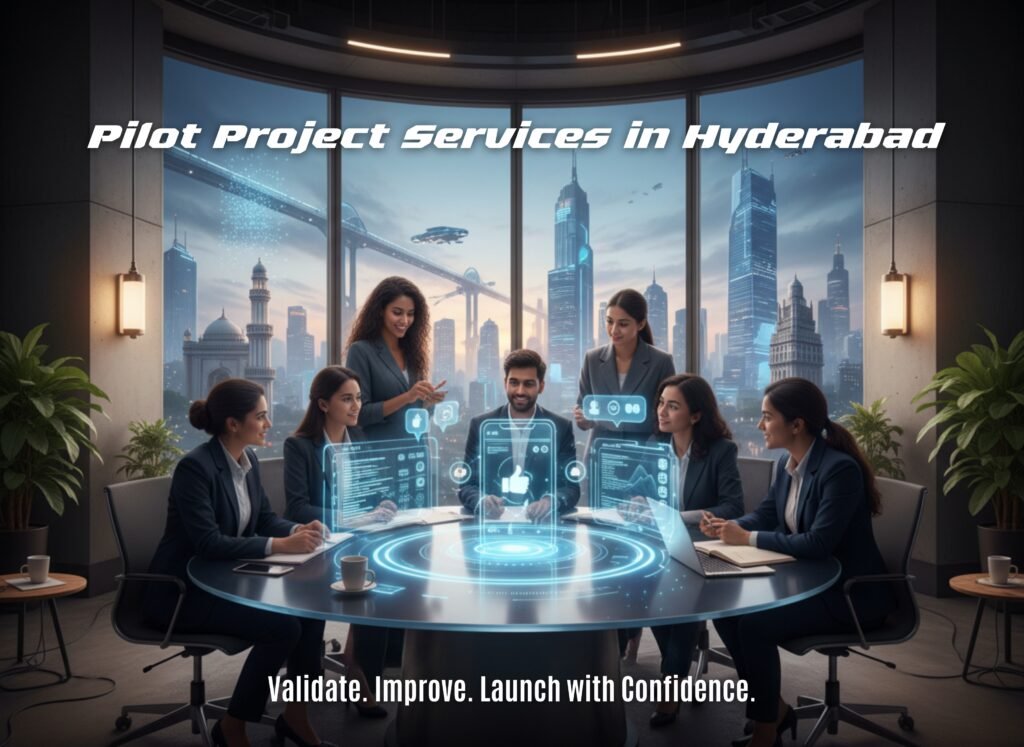 Pilot Project Services in Hyderabad